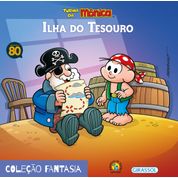 Livro Turma da Mônica - fantasia - ilha do tesouro