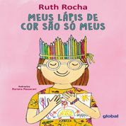 Livro Meus Lápis de Cor São só Meus