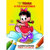 Livro Turma da Mônica Clássicos Ilustrados para Colorir