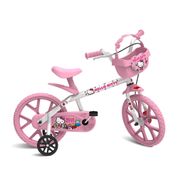 Bicicleta - Aro 14 - Bandeirante - Hello Kitty