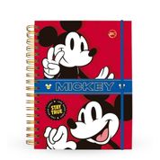 Caderno Smart Universitário  com Folhas Tira-Põe Mickey ©Disney