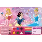 Livro Para Colorir Giga  Books Princesas DCL