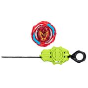 Conjunto Pião E Lançador - Beyblade Burst QuadStrike - Zeal Achilles - 4 Em 1 - Hasbro