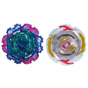 Conjunto De Piões - Beyblade Burst QuadStrike - Estratégia Dragão E Emboscada Aquiles - Hasbro