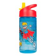 Garrafinha Infantil 380ml Menino BPA Free com canudo Buba