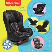 CADEIRA DE SEGURANCA P/ CARRO FISHER-PRICE ARYA PRETA