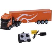 Caminhão Controle Remoto Truck Service 1:16 Laranja - CKS GM1941-42