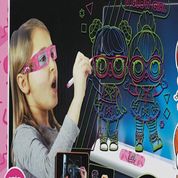 Brinquedo de Atividades - Lousa Magica 3d - Lol - Rosa - Toyng