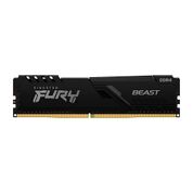 Memória Kingston Fury Beast 8GB 2666MHz DDR4 CL16 Preto - KF426C16BB/8