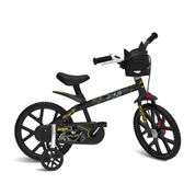 Bicicleta - Aro 14 - Bandeirante - DC Comics - Batman - Preto