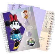 Mini Caderno Inteligente Smart Minnie Disney Comemorativo 100 Anos 80 Folhas Tira-Põe