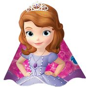 12 Chapéus De Festa Aniversário Princesa Sofia