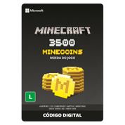 Gift Card Digital - Minecraft - Minecoins - 3500 Minecoins - Microsoft