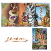 Caderno Espiral Madagascar 96 Fls 4791 - Foroni