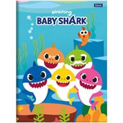 Caderno Brochurão Baby Shark 48fls Foroni