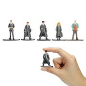 Kit 5 Bonecos Harry Potter Nano Metalfigs 4cm - Dtc