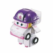 Mini Figura Transformável - 6 Cm - Super Wings - Change Up - Rescue Zoey - Fun