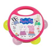 Pandeiro - Peppa Pig - Vermelho - Candide