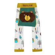 Calça Legging Infantil Floresta Selvagem Blade and Rose