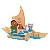 Mini Playset - Disney Princesa - Barco da Moana - Xalingo