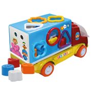 Brinquedo Infantil - Caminhão com Formas - Pocoyo - Monte Líbano