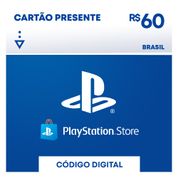 Gift Card Digital - PlayStation Store Gift Card - 60 Reais