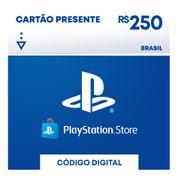 Gift Card Digital - PlayStation Store Gift Card - 250 Reais