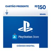 Gift Card Digital - PlayStation Store Gift Card - 150 Reais