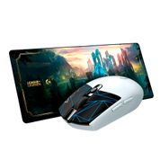 Mouse Logitech G305 e Mousepad G840 XL League of Legends