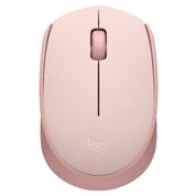 Mouse Sem Fio Logitech M170 USB 1000 DPI Rosa - 910-006862