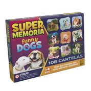 Jogo Supermemória Funny Dogs