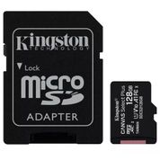 Cartão de Memória 128GB Kingston MicroSD Canvas Select Plus card com Adaptador - SDCS2/128GB