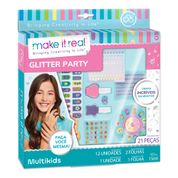 Conjunto de Unhas Postiças - Make It Real - Glitter Party - Multikids