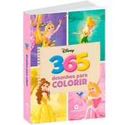 Livro de Colorir - Disney - Princesas - 365 Desenhos - Culturama