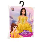 Fantasia Infantil - Disney Princesa - Bela - Novabrink - Tamanho G