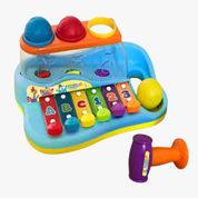 Brinquedo Infantil - Galinha Pintadinha - Pianinho - Bate e Toque - Yes Toys