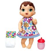 Boneca Baby Alive - Hora do Xixi - Morena - E0499 - Hasbro