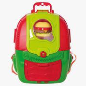 Brincando de Casinha - Mochila Comidinha - Lanche - Samba Toys