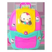 Mochila e Mini Boneca - Hello kitty - Pink - Samba Toys