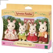 Sylvanian Families Nova Família Dos Coelhos Chocolate 5655