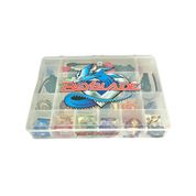 Kit Maleta 12 Bey Blade Batalha Beyblade Burst Metal LED