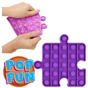 Pop It Quadrado Encaixavel Roxo - Yes Toys