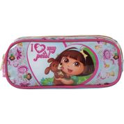 Estojo Escolar Infantil Duplo Dora Pets Xeryus