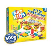 Kit De Massinhas Hamburgueria 500g Acrilex