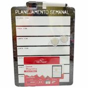 Quadro Lousa Magnetica WinPaper 21cm x 28cm Semanal WPL20015