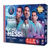 Quebra-Cabeça - PSG - 500 Peças - Messi - Colecionável - Mimo