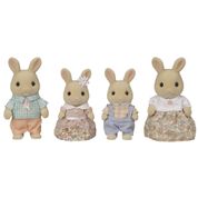 Sylvanian Families - Conjunto De Figuras E Acessórios - Família Coelho de Leite - Epoch