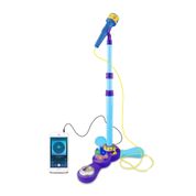 Microfone Infantil com Pedestal - Bolofofos - Azul - Fun