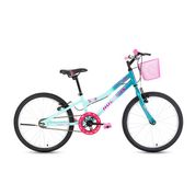 Bicicleta - Aro 20 - Houston - Bixy - Com Cesto - Verde