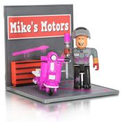 Mini Playset com Figura - Roblox - Mike's Motor - Sunny